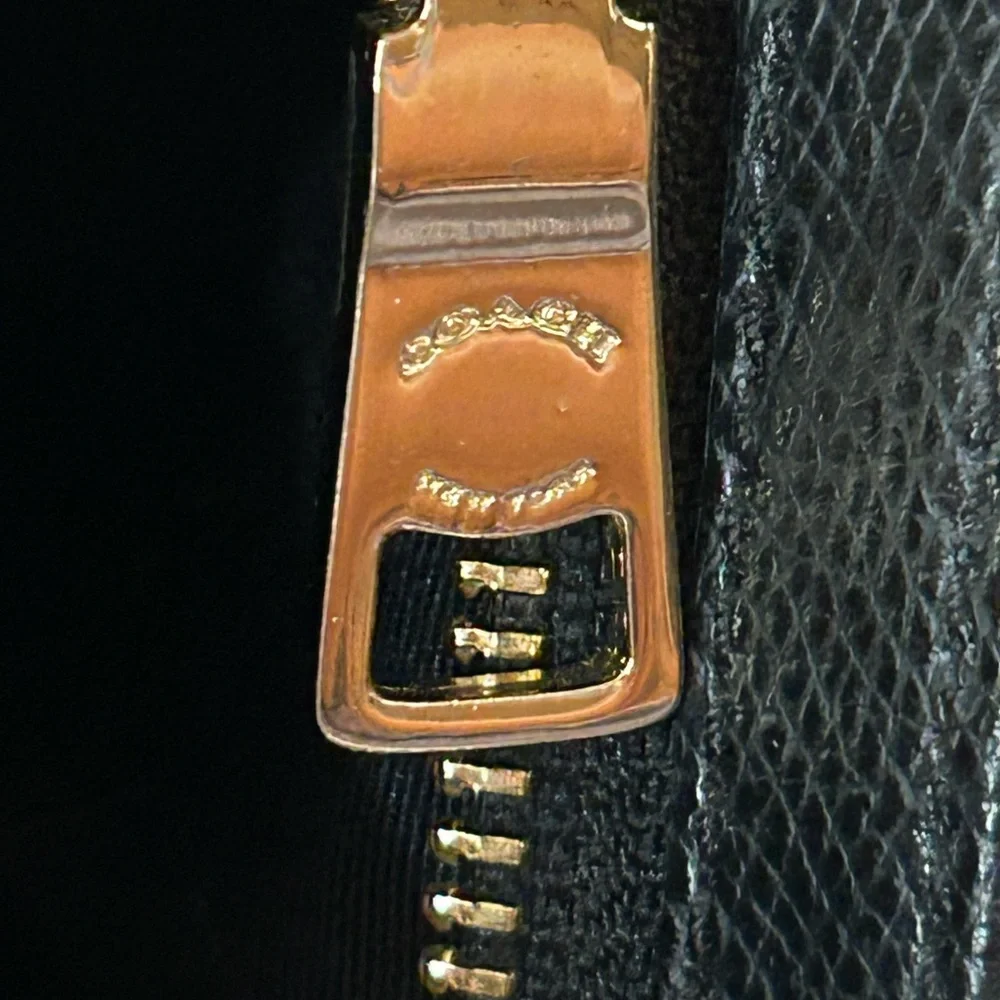 Coach Saffiano XL Pocket Tote Black Bag - Picture 16 of 16